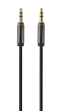 CABLE AUDIO GEMBIRD ESTEREO DE 3,5 MM, 0,75 M