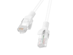 CABLE RED LANBERG LATIGUILLO CAT.5E UTP 0.5M BLANCO FLUKE  PASSED