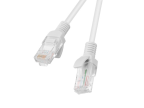 CABLE RED LANBERG LATIGUILLO CAT.6 UTP 10M GRIS FLUKE  PASSED
