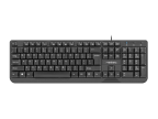 TECLADO NATEC TROUT SLIM NEGRO