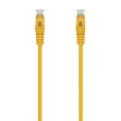 CABLE RED AISENS LATIGUILLO RJ45 LSZH CAT.6A UTP AWG24 25CM AMARILLO