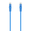 CABLE RED AISENS LATIGUILLO RJ45 LSZH CAT.6A UTP AWG24 25CM AZUL