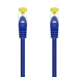 CABLE RED AISENS LATIGUILLO RJ45 LSZH CAT.7 SFTP PIMF 0.5M AZUL