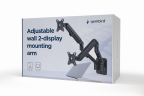 AJUSTABLE WALL DISPLAY MOUNTING ARM UP TO 27"? 7 KG  GEMBIRD