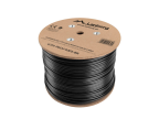 BOBINA CAT.6 LANBERG OUTDOOR FTP RJ45 COBRE GEL-FILLED FLUKE AWG24 305M NEGRO
