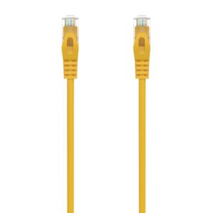 CABLE RED AISENS LATIGUILLO RJ45 LSZH CAT.6A UTP AWG24 30CM AMARILLO
