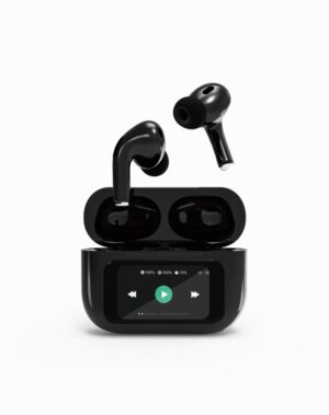 AURICULARES GEMBIRD TWS-LCD-ANC-01-BK NEGRO BT