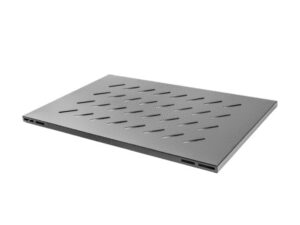 BANDEJA FIJA LANBERG 1U 480.5X580 MM HASTA 120 KG RACK ABIERTO DE 19? NEGRO