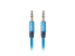 CABLE MINIJACK LANBERG 3.5MM M/M 3 PIN 3M PREMIUM AZUL