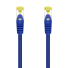 CABLE RED AISENS LATIGUILLO RJ45 LSZH CAT.7 SFTP PIMF 0.5M AZUL