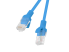 CABLE RED LANBERG LATIGUILLO CAT.6 UTP 0.5M AZUL FLUKE  PASSED