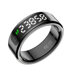 LEOTEC SMART RING KOR MAU NEGRO TALLA 8