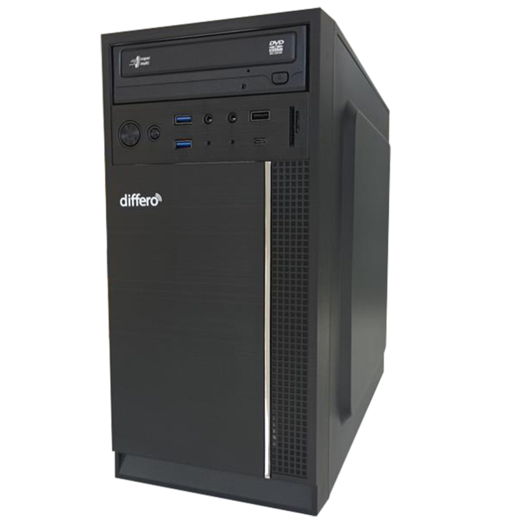 PC DIFFERO V15 I3-12100 8GB SSD 500NVME NO DVD USC-C TRASERO