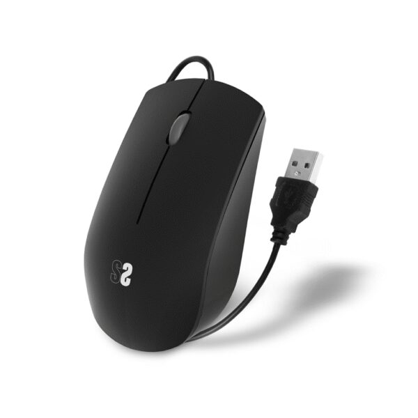 RATON SUBBLIM BUSINESS SILENCIOSO 1200 DPI NEGRO USB