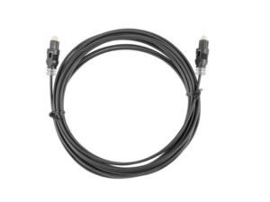 CABLE TOSLINK LANBERG OPTICO AUDIO DIGITAL 2M NEGRO