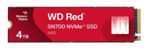 SSD WD RED SN700 4TB NAS NVMe