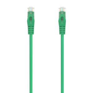 CABLE RED AISENS LATIGUILLO RJ45 LSZH CAT.6A UTP AWG24 30CM VERDE