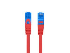 CABLE RED LANBERG LATIGUILLO CAT.6A S/FTP LSZH CCA 2M ROJO FLUKE PASSED
