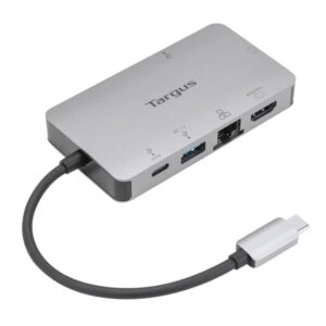 DOCKING STATION TARGUS TIPO C A HDMI X1 VGA X1 USB-A X1 USB-C X1 PLATA