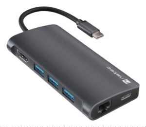 HUB USB-C  8 IN 1 NATEC FOWLER 2 3X USB 3.0 HUB HDMI 4K USB-C