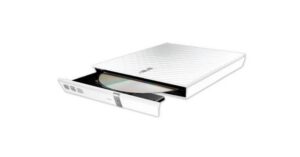 LECTOR GRABADOR CD DVD SLIM ASUS SDRW-08D2S-U EXTERNO BLANCO