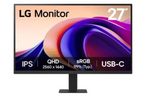 MONITOR LG 27U631A-B 27" QHD 5MS NEGRO HDMI USB-C VESA