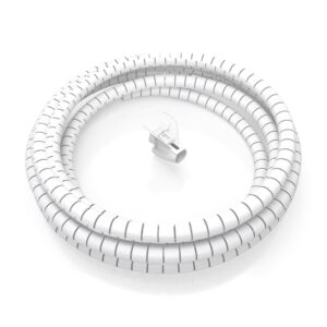 ORGANIZADOR CABLE AISENS EN ESPIRAL 25MM BLANCO 1.0M