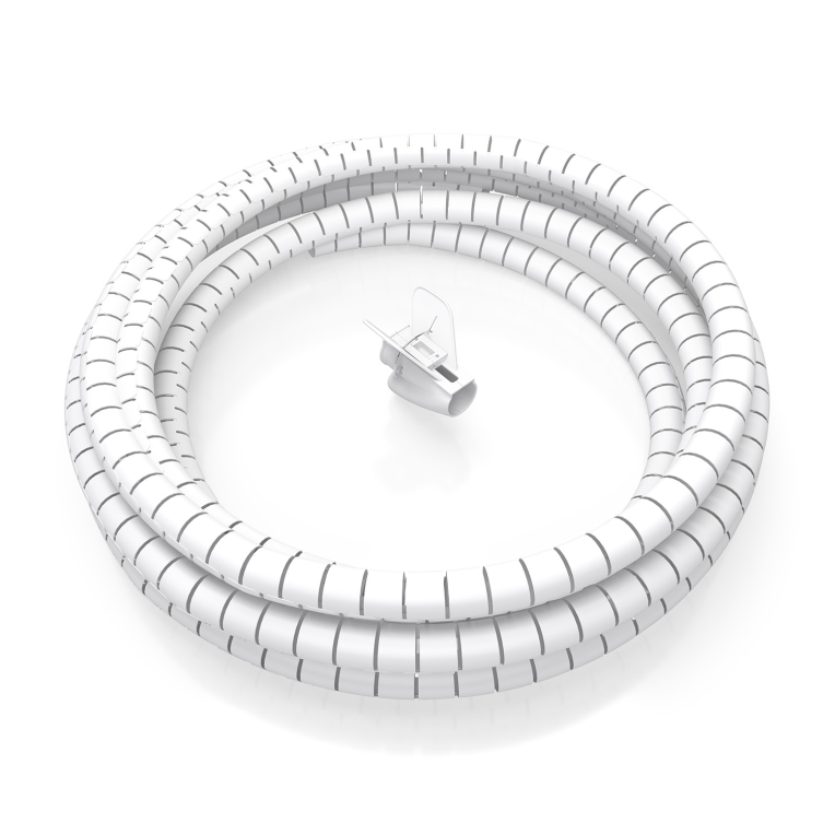 ORGANIZADOR CABLE AISENS EN ESPIRAL 25MM BLANCO 1.0M