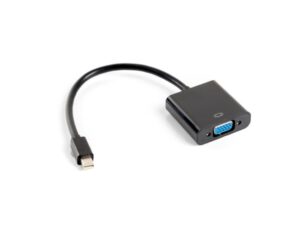 ADAPTADOR LANBERG MINIDISPLAYPORT MACHO/VGA HEMBRA 20CM NEGRO