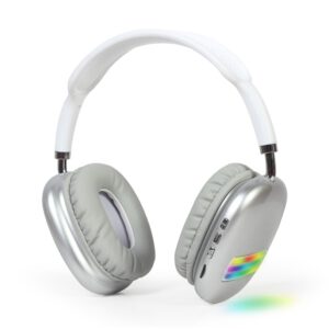 AURICULARES GEMBIRD BHP-LED-02-W BLANCO MICROFONO BT