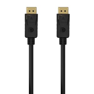 CABLE AISENS DISPLAYPORT V1.2 4K 60HZ, DP/M-DP/M, NEGRO, 1.5M