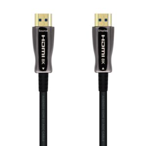 CABLE HDMI AISENS V2.1 OPTICO ACTIVO AOC 8K60HZ M/M 20M NEGRO
