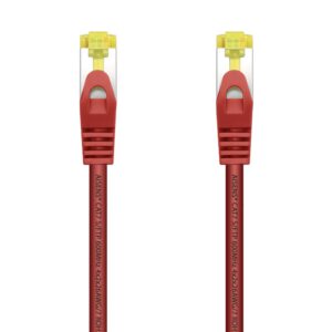 CABLE RED AISENS LATIGUILLO RJ45 LSZH CAT.7 SFTP PIMF 25CM ROJO