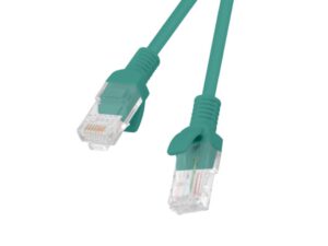 CABLE RED LANBERG LATIGUILLO CAT.6 UTP 1.5M VERDE FLUKE  PASSED