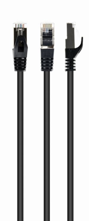 CABLE RED S-FTP GEMBIRD CAT 6A LSZH NEGRO 0,5 M