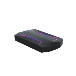CARCASA HDD GAMING TOOQ 2,5" SATA USB 3.1 GEN1 RGB