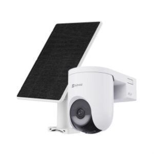 EZVIZ CAMARA WIFI EXTERIOR HB8 2K+ 4MP PANORAMICA/INCLINACION+KIT SOLAR