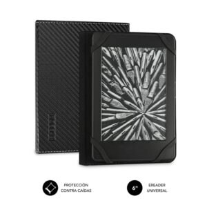 FUNDA EBOOK SUBBLIM CLEVER CASE 6" BLACK