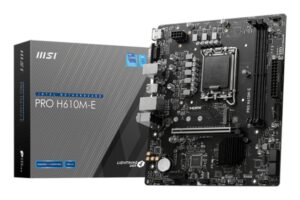 PLACA BASE MSI PRO H610M-E 1700 MATX 2XDDR5