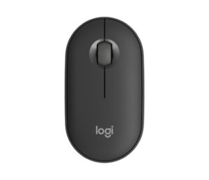 RATON LOGITECH PEBBLE MOUSE M350S GRAFITO BLUETOOTH PILAS
