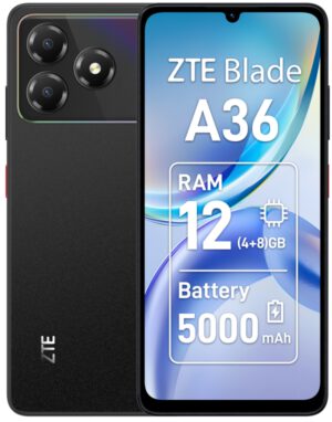 SMARTPHONE ZTE BLADE A36 4+8GB/64GB BLACK