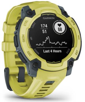 SMARTWATCH GARMIN INSTIN E 45MM AMARILLO CORREA SILICONA AMARILLA