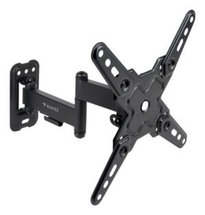 SOPORTE TOOQ PARED PANTALLAS 13-43" GIRA/INCLI NEGRO