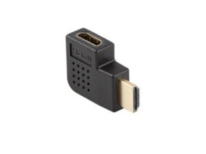ADAPTADOR 4K LANBERG HDMI(M) A HDMI(H) ANGULO IZQUIERDA