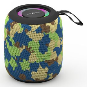 ALTAVOZ PORTATIL GEMBIRD 8W BT LED RGB CAMUFLAJE