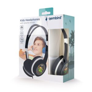 AURICULARES GEMBIRD MHP-JR-BK INFANTIL NEGRO ALAMBRICO JACK 3.5MM