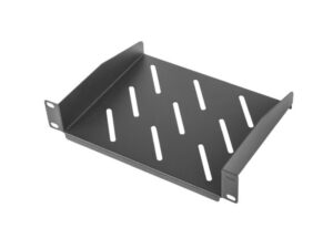 BANDEJA LANBERG FIJA 1U 254X180MM HASTA 20KG RACK 10" NEGRO