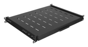 BANDELA LANBERG DESLIZANTE 1U 445X350MM HASTA 35KG RACK 19" NEGRO