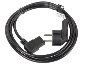 CABLE DE ALIMENTACION LANBERG SCHUKO CEE 7/7 A IEC320 C13 ACODADO 3M