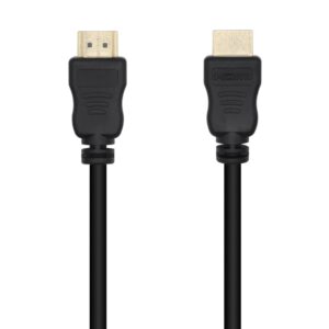 CABLE HDMI AISENS V1.4 ALTA VELOCIDAD 14+1 CCS A/M-A/M 2.0M NEGRO